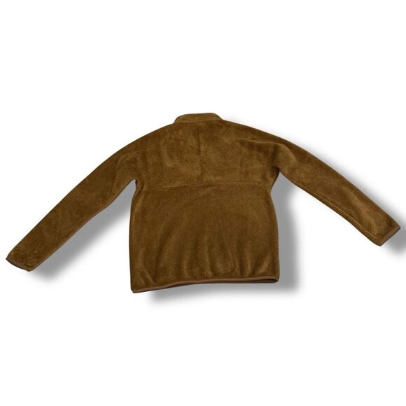 Patagonia Women’s Re-Tool 1/2 Zip Pullover Fleece Jacket Size Medium Bear Brown - Picture 2 of 9